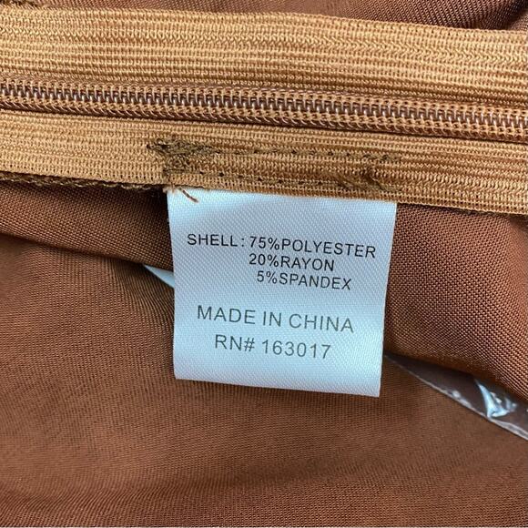 Princess Polly Stanley Bodysuit Brown Size 10 - Picture 10 of 11